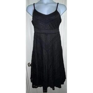 Torrid Dress Black Lace Overlay Sz 00